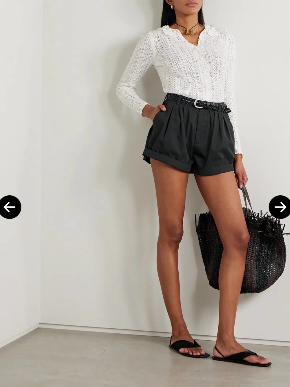 Doen Paige Short - Black
